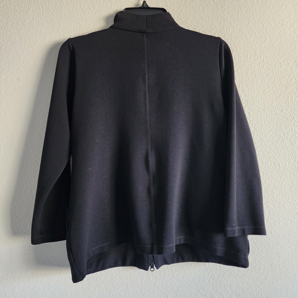 Eileen Fisher Black Utility Jacket - Picture 8 of 8